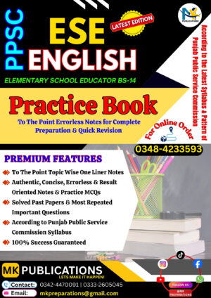 ESE English Notes – By MK Publications (MK Preparations)