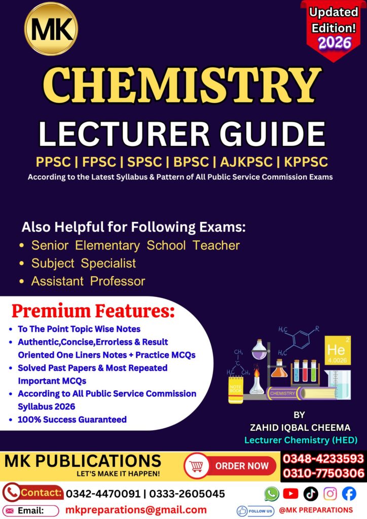 Lecturer Chemistry Guide
