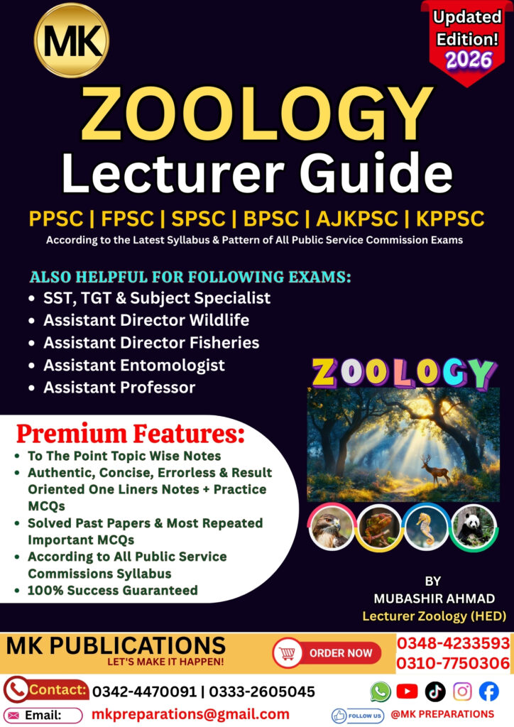 Lecturer Zoology Guide