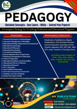 Professional Pedagogy Notes (Subjective & Objective) – Complete Guide for Teaching Jobs 2026