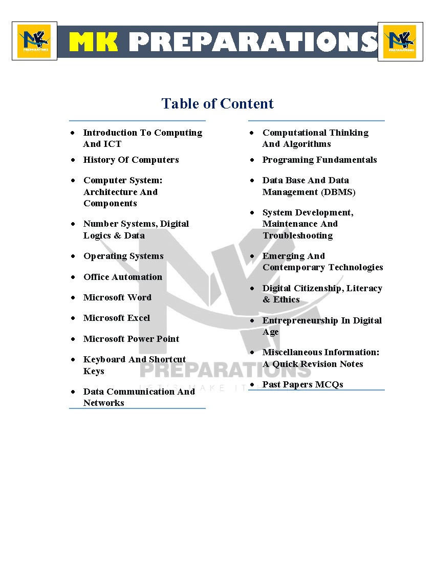 Best Book & Notes For Computer Operator Jobs Preparation | Complete Guide For Computer Operator Jobs | Computer Operator Solved Past Papers - Image 3