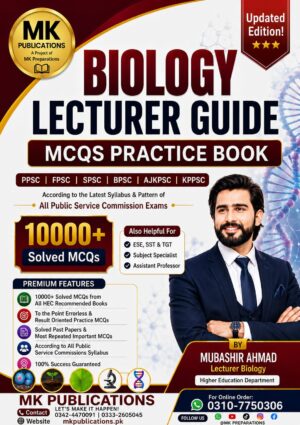 Biology MCQs Practice Book – For Lecturer, TGT, SST, Subject Specialist & Assistant Professor Biology Jobs