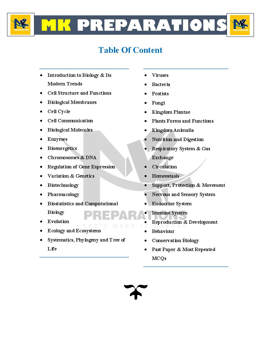 Biology MCQs Practice Book – For Lecturer, TGT, SST, Subject Specialist & Assistant Professor Biology Jobs - Image 3