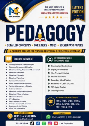Professional Pedagogy Notes (Subjective & Objective) | Best Book For Pedagogy Preparation – Complete Guide for Teaching Jobs 2026