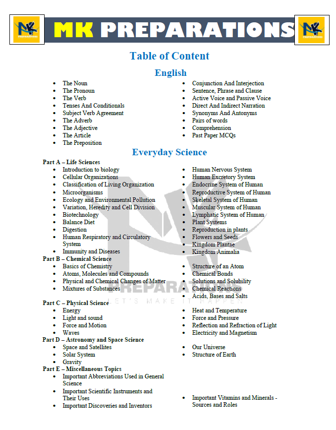 AJKPSC General Ability Test (GAT) Preparation Guide 2026 | Best Book for Screening Test, GAT & One-Paper Jobs Preparation | AJKPSC GAT Best Book Notes & Preparation Guide - Image 5